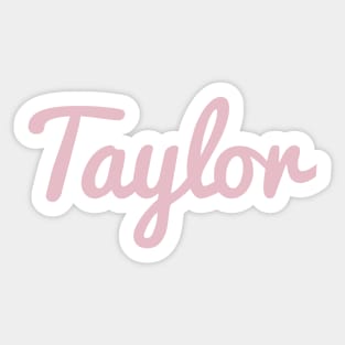 Taylor Sticker